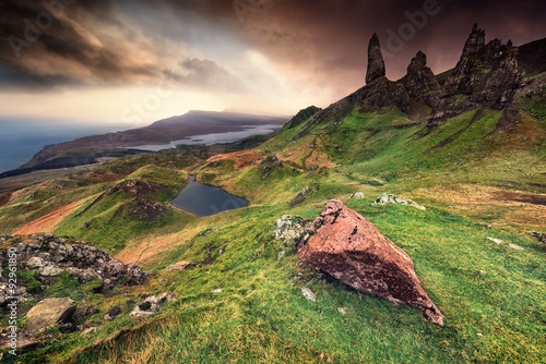 Photography Old Man Of Storr, Isle of Skye, Scotland, UK