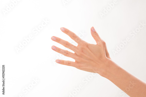 Woman s hand