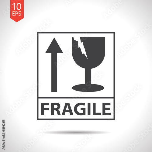 Fragile icon