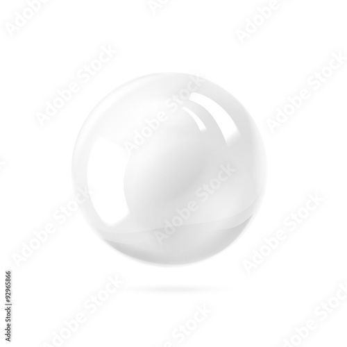 White ball.