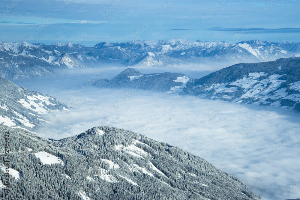 Obraz premium winter in Alps