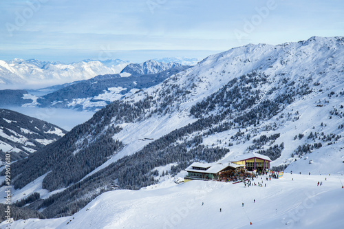 winter in Alps photo