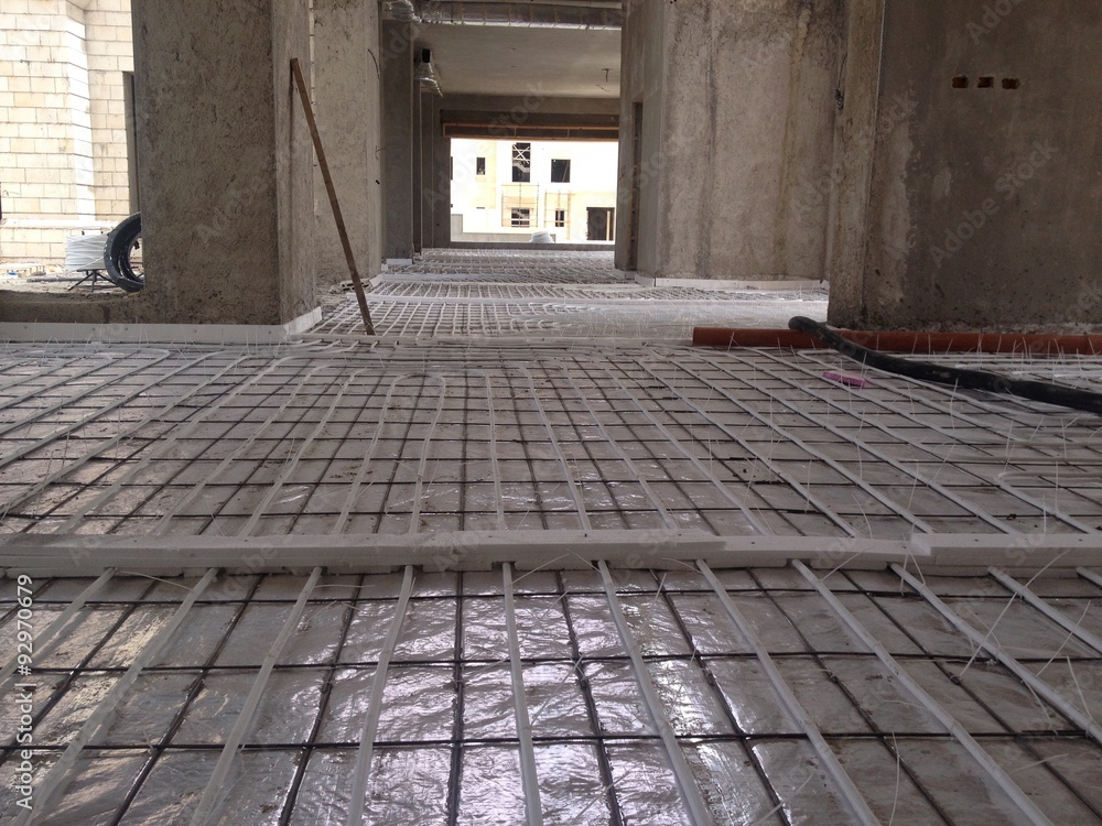 Fototapeta premium underfloor heating