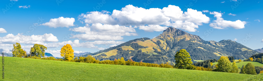 Obraz premium Kitzbüheler Horn Herbststimmung