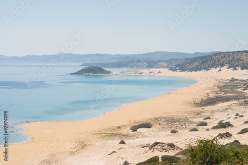 Golden beach or Turtle Beach in Karpasia, Island of Cyprus