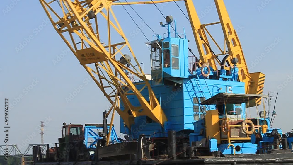 Floating crane Floating crane