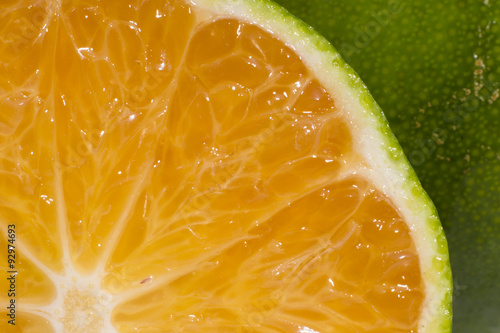 Obraz w ramie mandarin