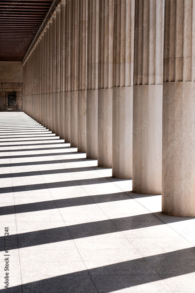Fototapeta premium Stoa of Attalos, Ancient Agora Athens Greece