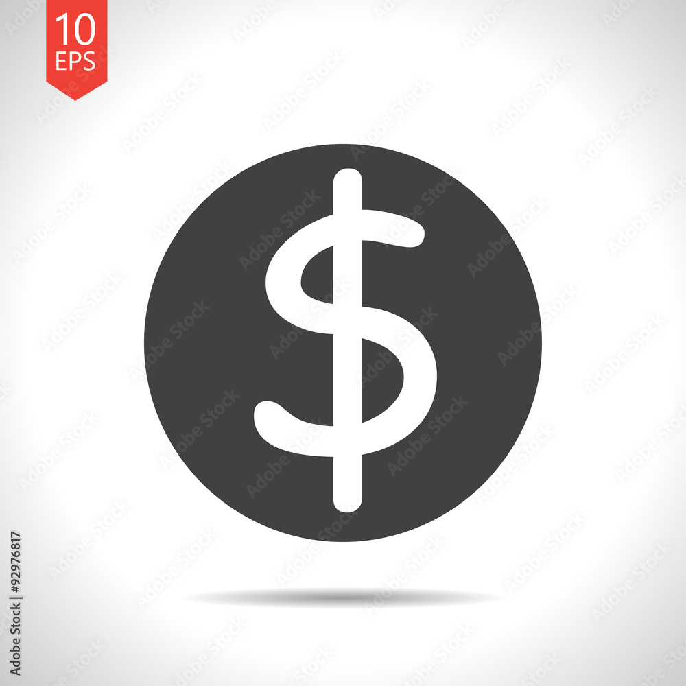 Dollar icon Dollar icon