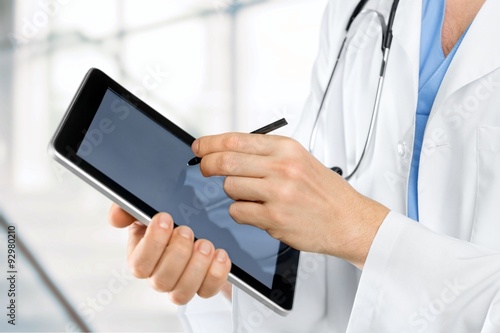 Doctor tablet.