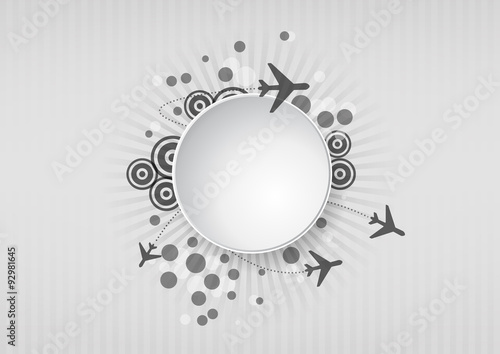 travel balnk area