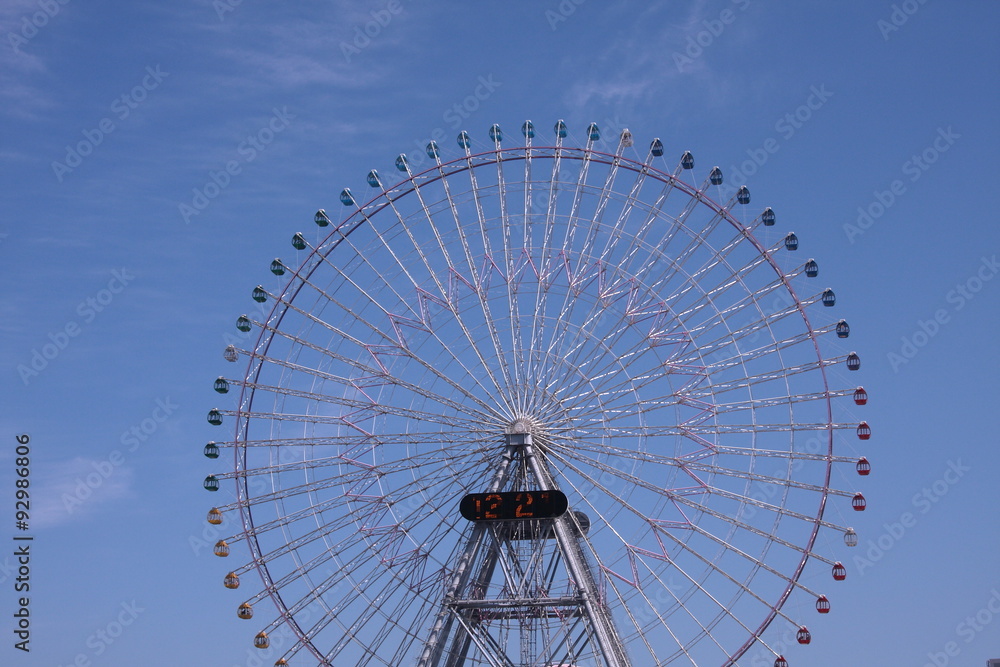 大空と観覧車 大空と観覧車