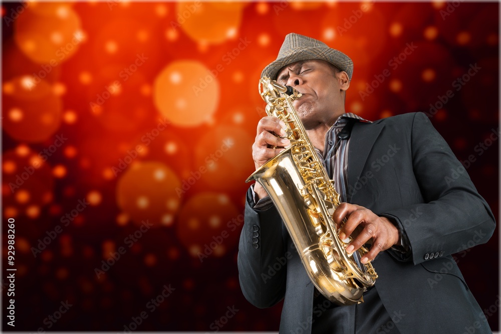 Naklejka premium Jazz.