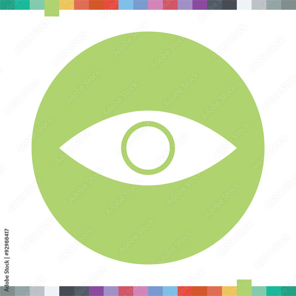Eye icon. Eye icon.