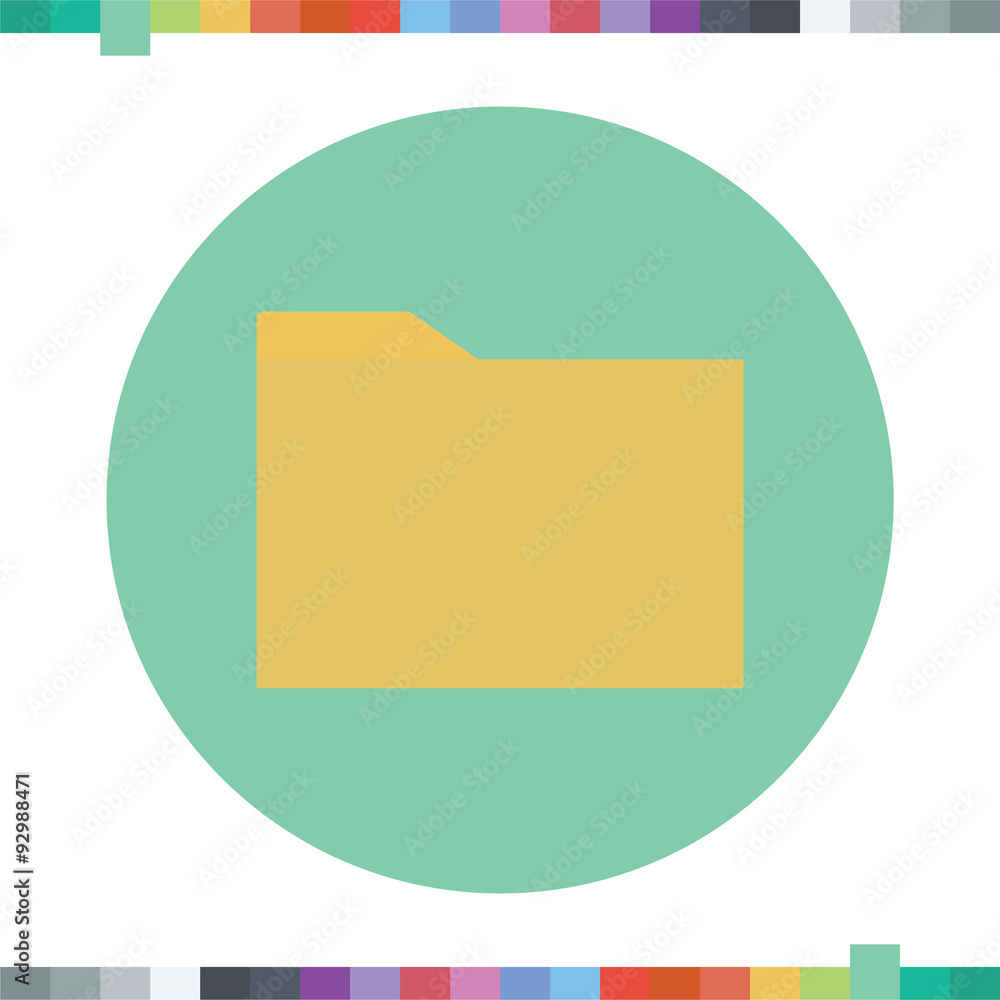 Folder icon. Folder icon.