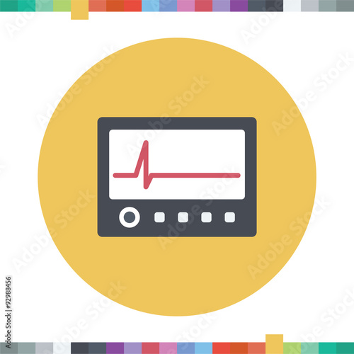 Flatline icon.