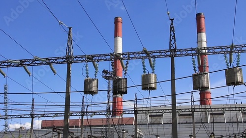 Heat electropower station photo