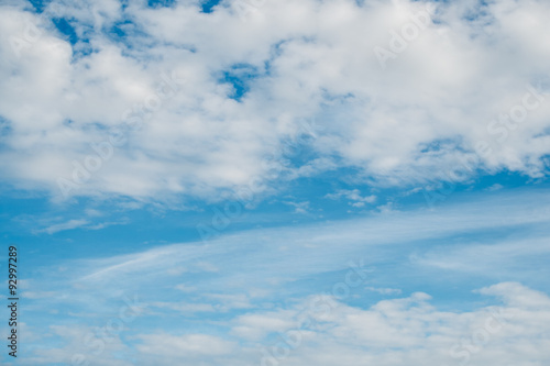 Sky and clouds