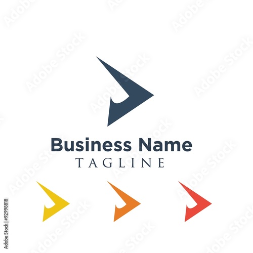 triangle vector logo icon