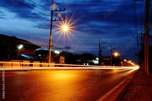 traffic light and road © kaidevil