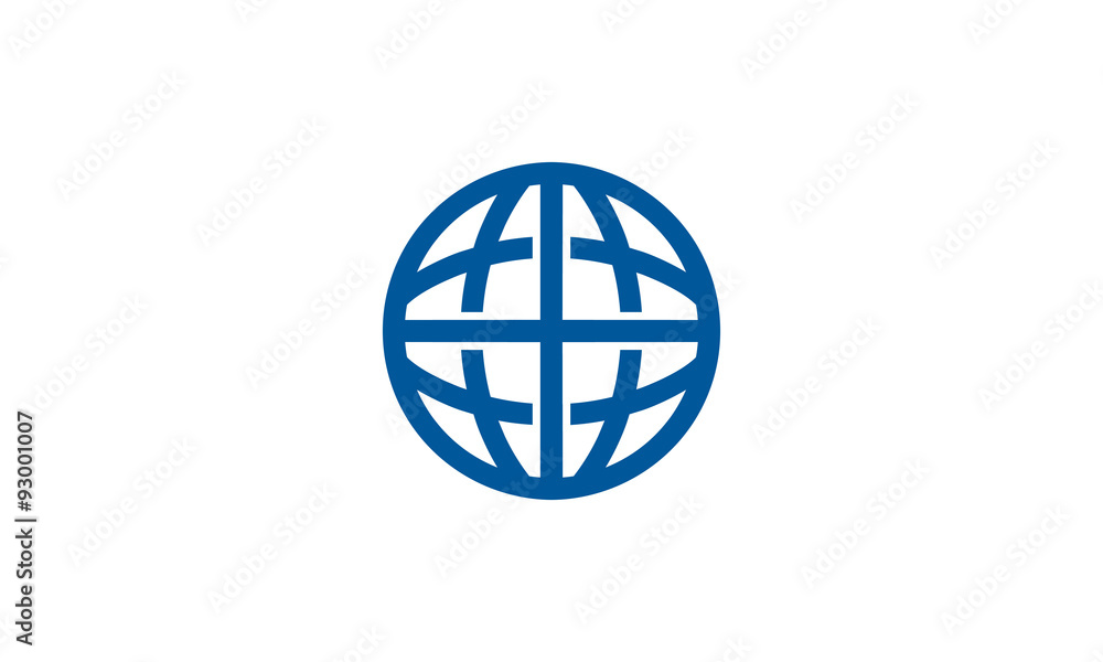 globe global world earth vector icon logo design concept globe global world earth vector icon logo design concept