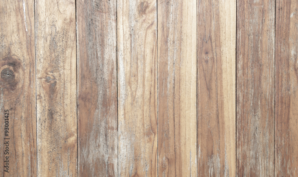 Naklejka premium Wooden wall