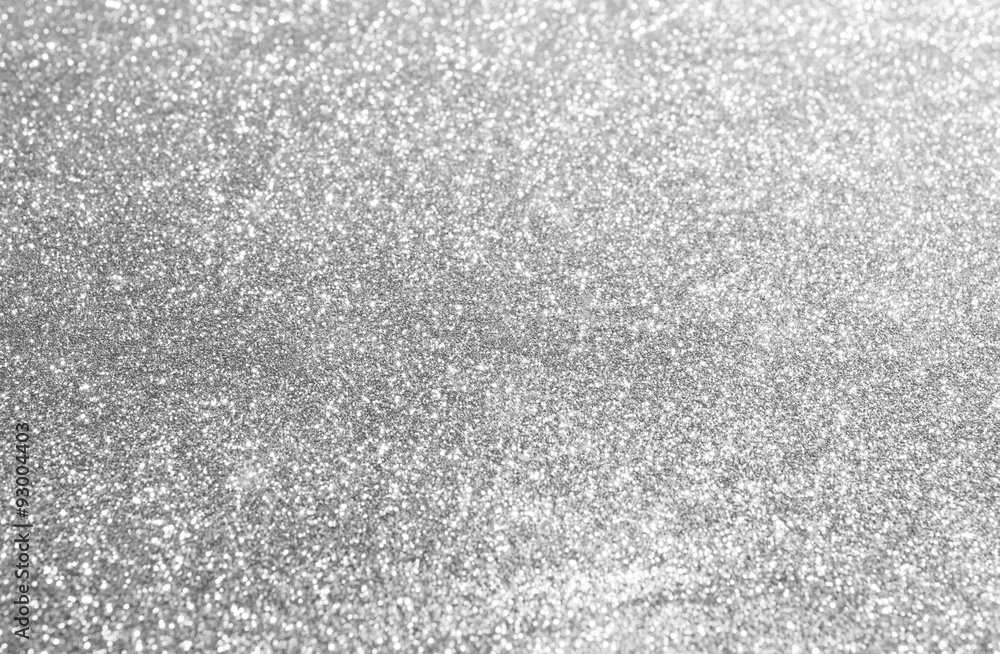 Silver background with sparkles