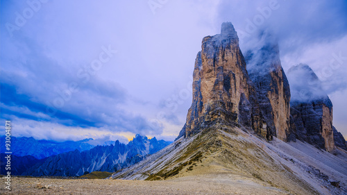 Tre Cime di Lavaredo, Dolomites, Italy photo