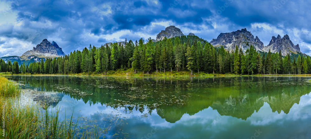 Lake Misurina, Auronzo di Cadore, Dolomites,Italy 