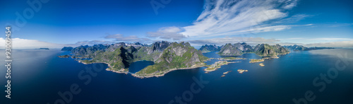 Lofoten from air