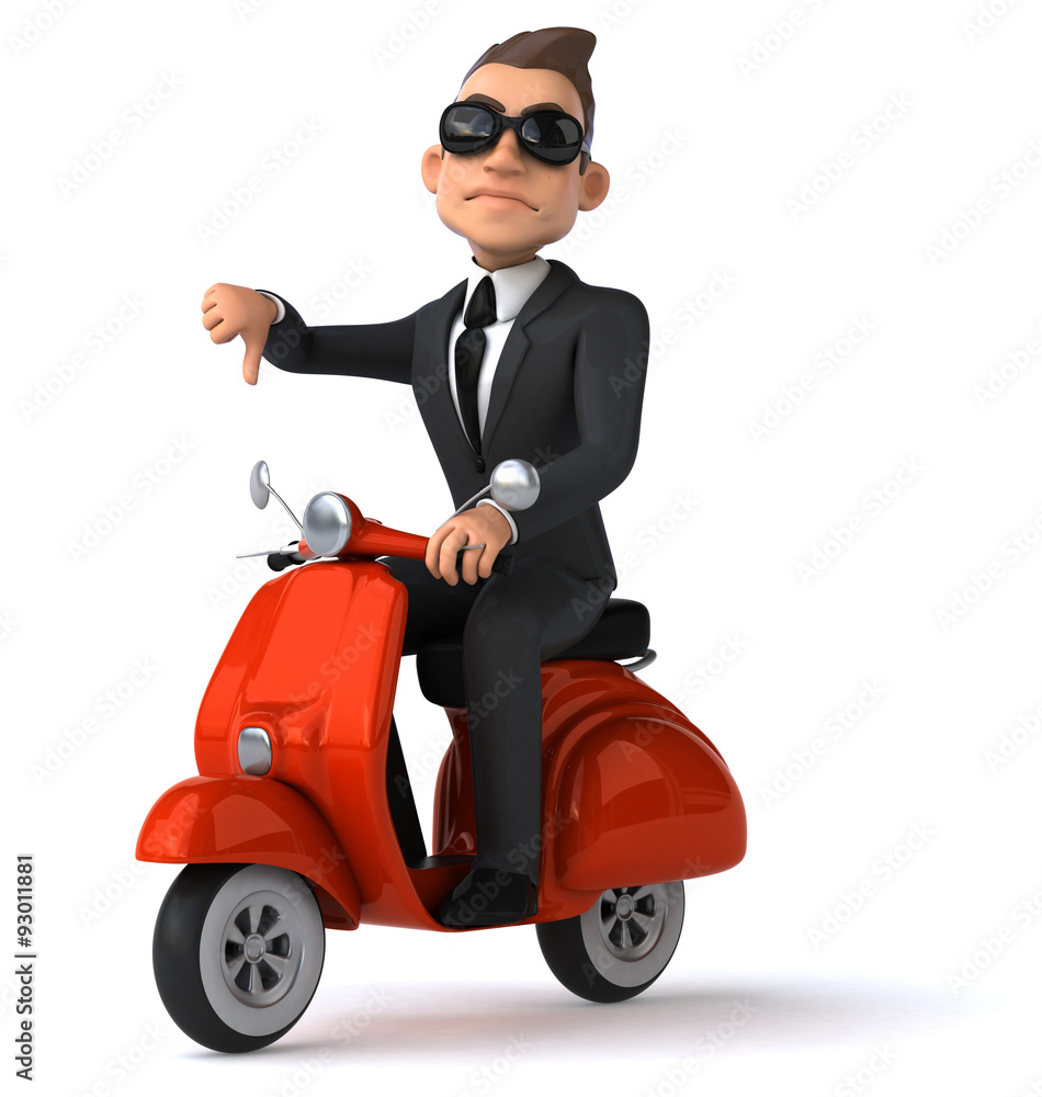 Fun businessman Fun businessman