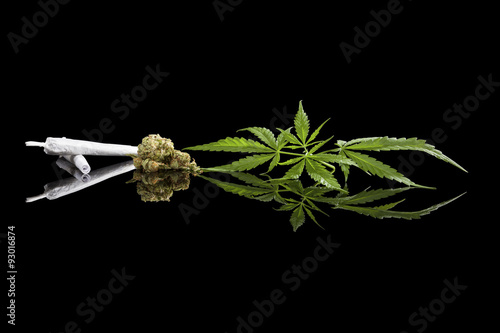 Marijuana background.