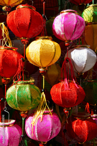 colorful lantern  marketplace  mid-autumn festival