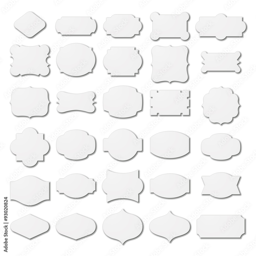 Basic labels & frame set Basic labels & frame set