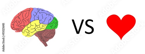 brain vs heart