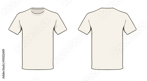 Basic T-shirt template