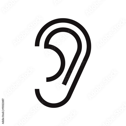Ear icon