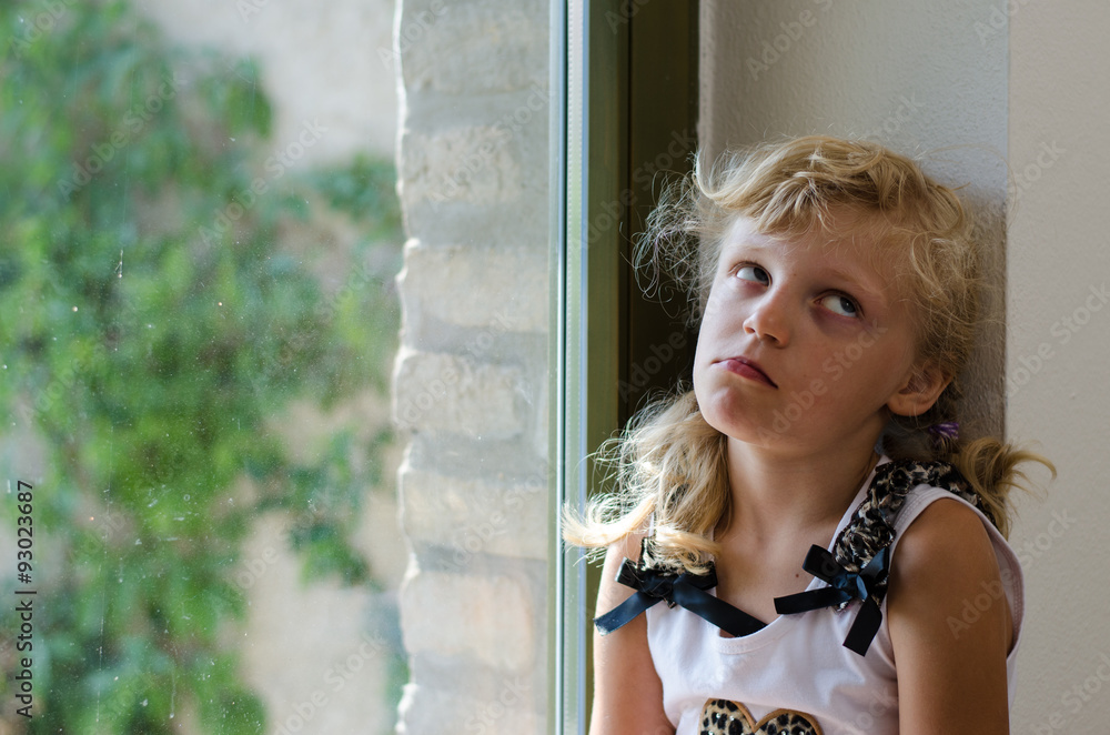 bored little girl bored little girl