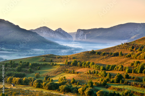 Transylvanian wonderful landscape photo