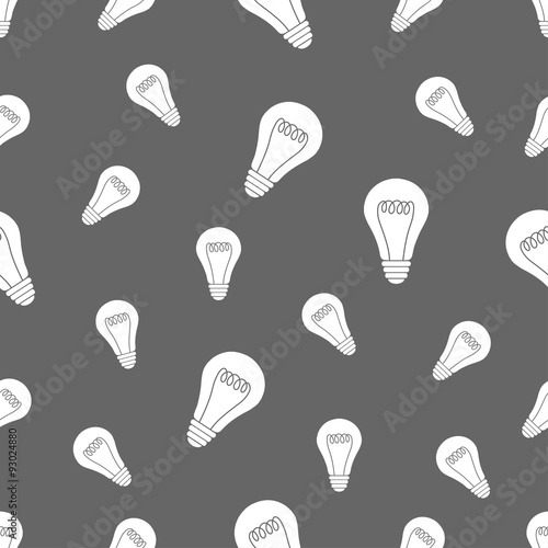 seamless pattern with lamp