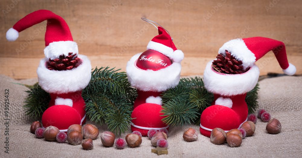 custom made wallpaper toronto digitalDrei abstrakte weihnachtsmänner