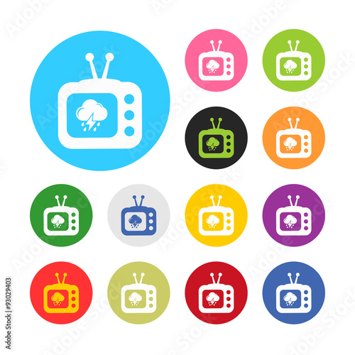 Illustration of weather icon