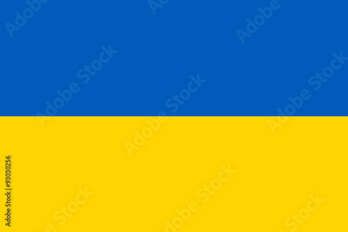 Ukrainian flag photo