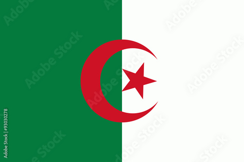 Flag of Algeria photo