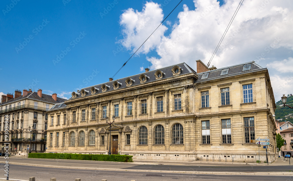 Grenoble university building on place de Verdun - France