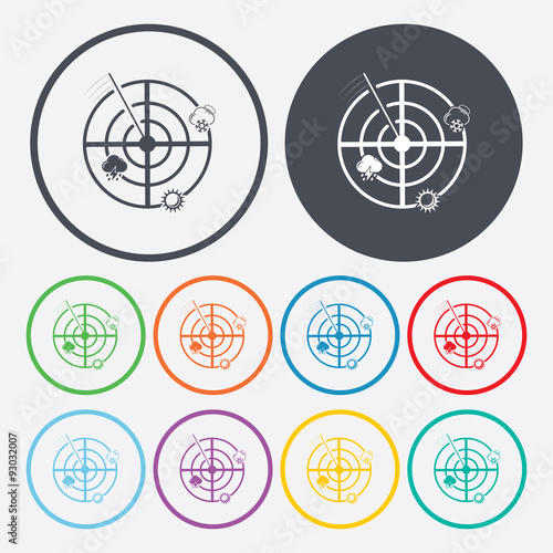 Illustration of weather icon