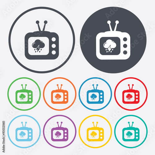 Illustration of weather icon