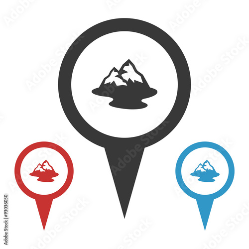 Illustration of fishing and fish icon