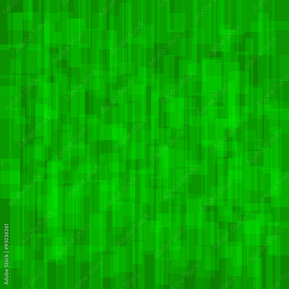 Abstract Green Background with Rectangles. Vector Abstract Green Background with Rectangles. Vector