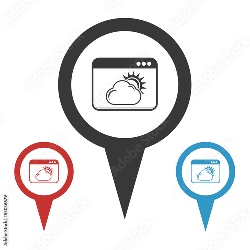 Illustration of weather icon